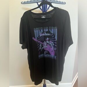 Lane Bryant Women’s T-Shirt - Black - Size: 26/28